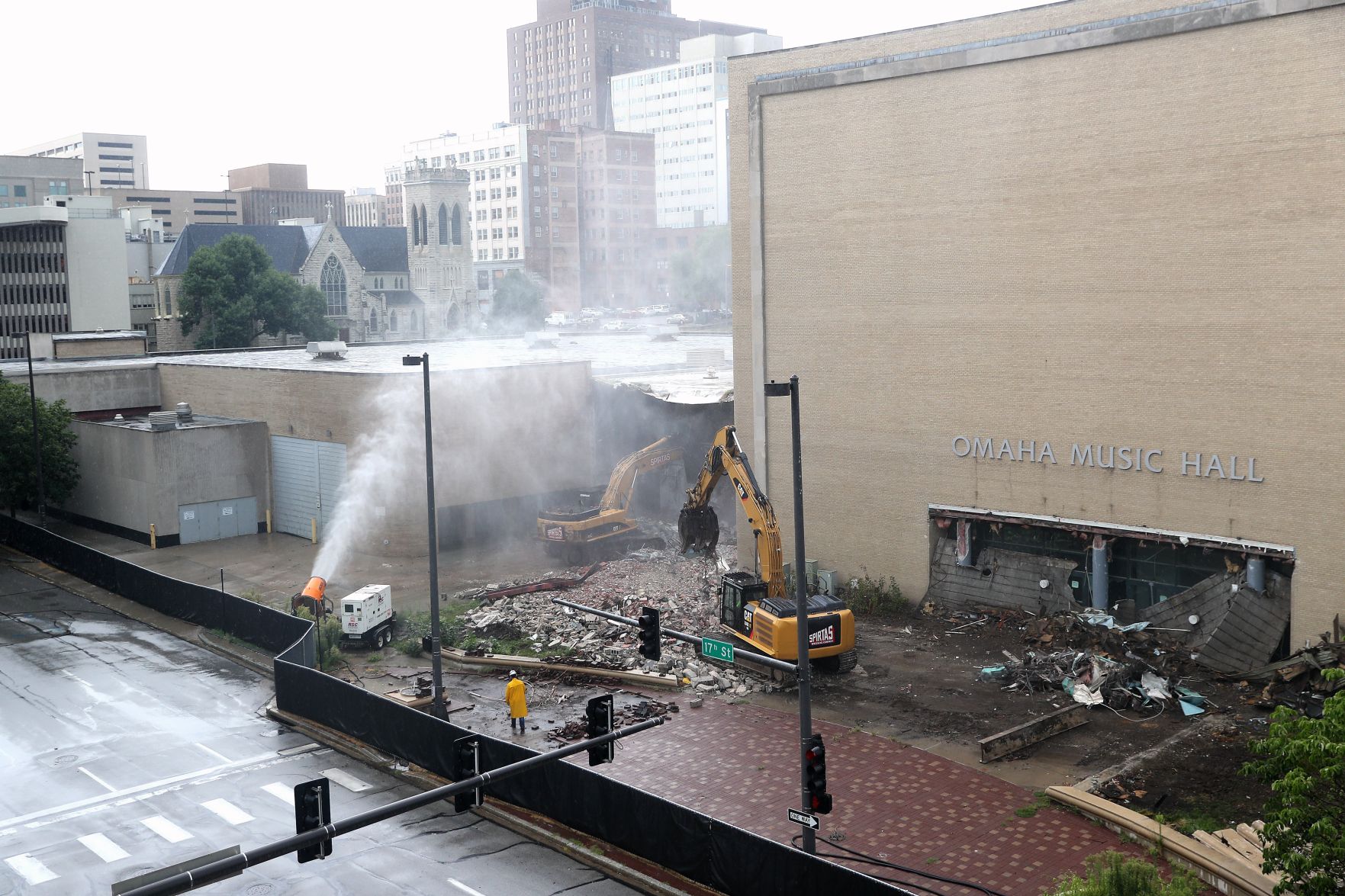 Civic Auditorium demolition